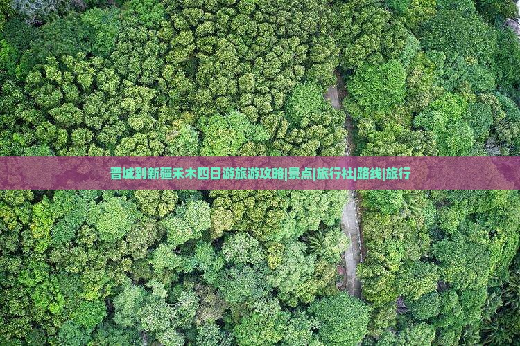 晋城到新疆禾木四日游旅游攻略|景点|旅行社|路线|旅行