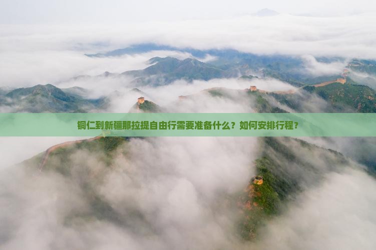 铜仁到新疆那拉提自由行需要准备什么？如何安排行程？