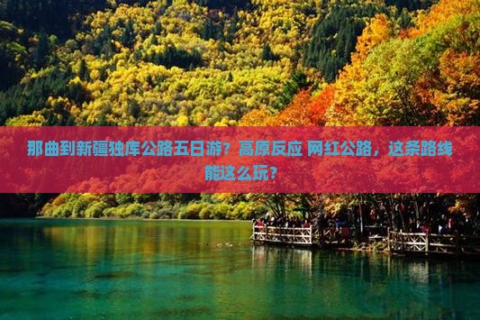 那曲到新疆独库公路五日游？高原反应+网红公路，这条路线能这么玩？