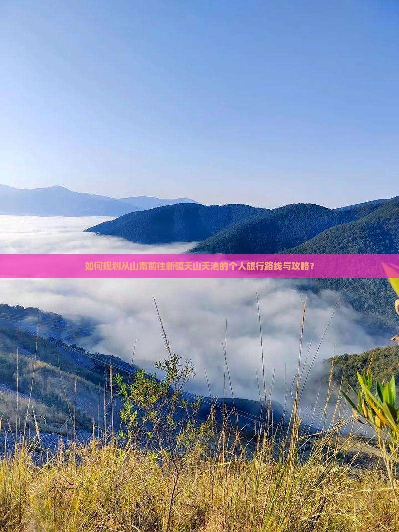 如何规划从山南前往新疆天山天池的个人旅行路线与攻略？