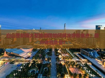 白山至新疆大型旅游团如何解决游客痛点，提升体验质量？