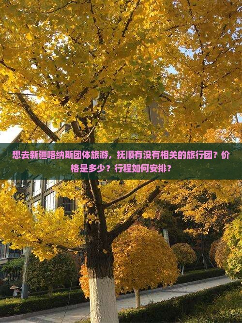 想去新疆喀纳斯团体旅游，抚顺有没有相关的旅行团？价格是多少？行程如何安排？