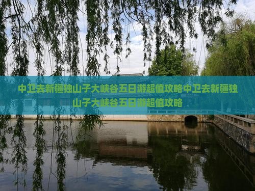 中卫去新疆独山子大峡谷五日游