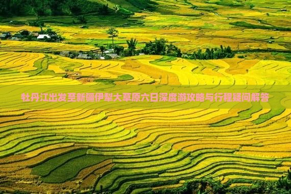 牡丹江出发至新疆伊犁大草原六日深度游攻略与行程疑问解答