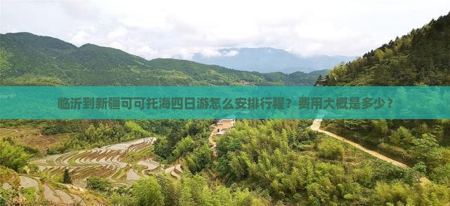 临沂到新疆可可托海四日游怎么安排行程？费用大概是多少？