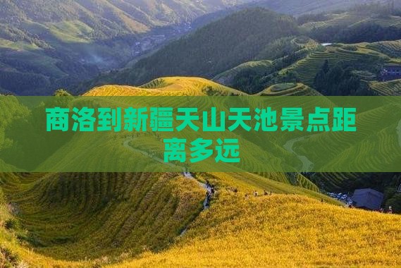 商洛到新疆天山天池景点距离多远