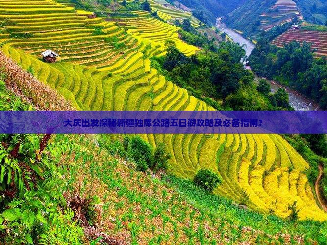 大庆出发探秘新疆独库公路五日游攻略及必备指南？
