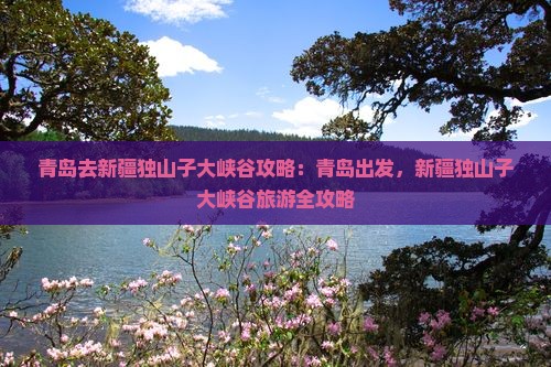 青岛去新疆独山子大峡谷攻略