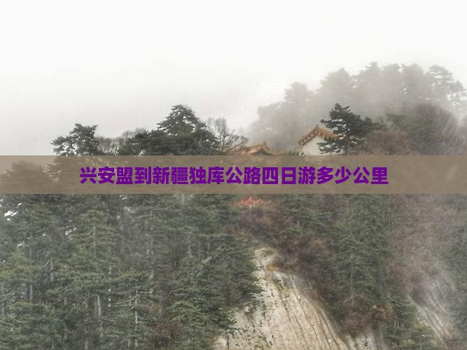 兴安盟到新疆独库公路四日游