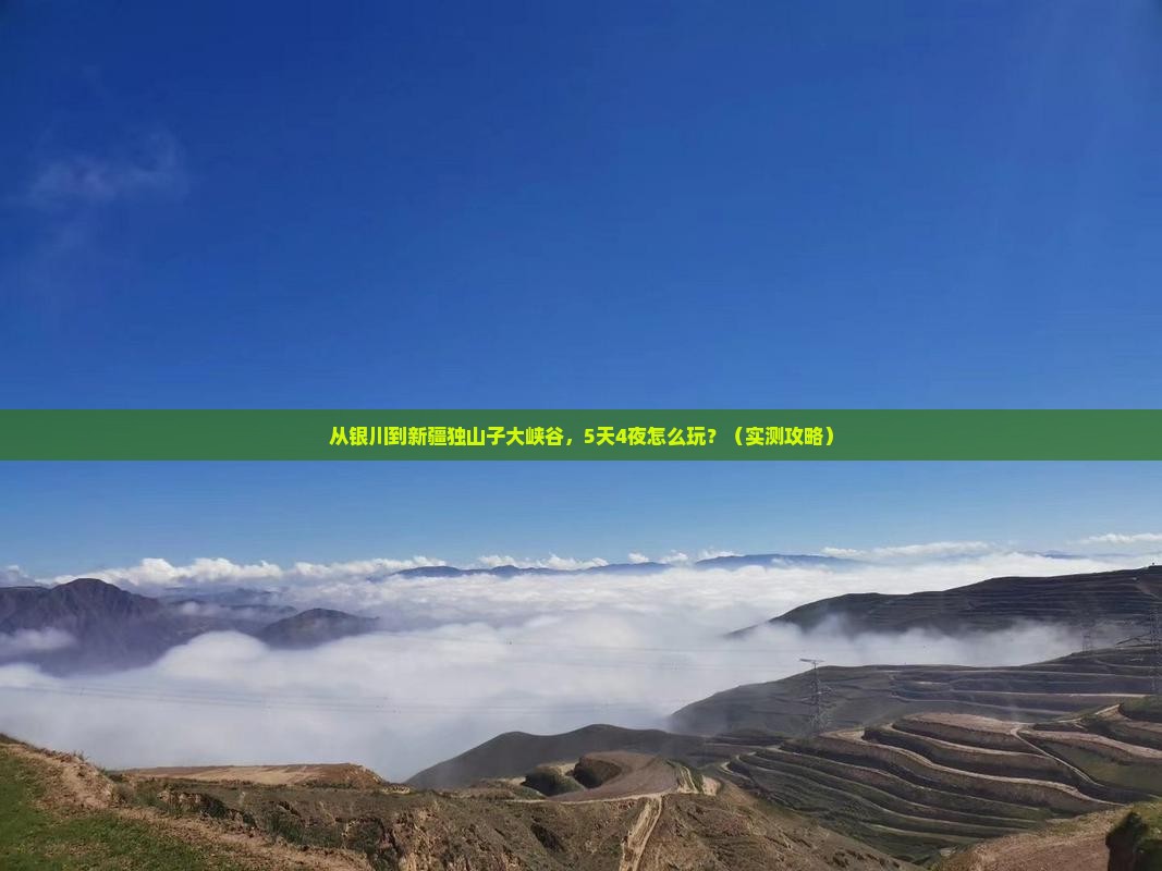 银川去新疆独山子大峡谷门票