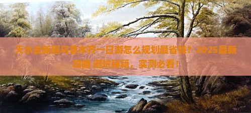 天水去新疆乌鲁木齐一日