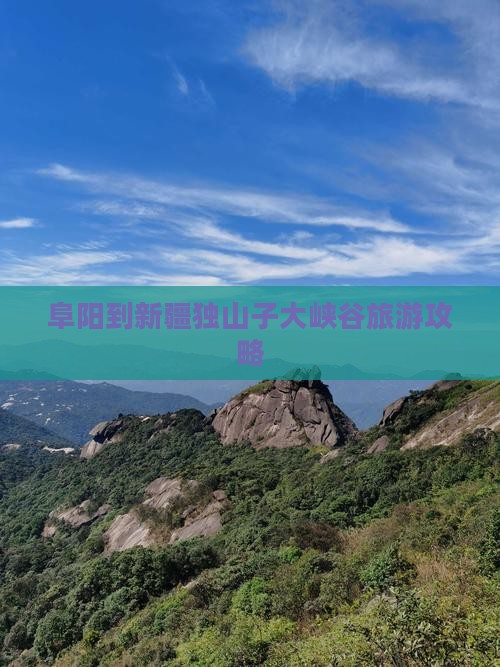 阜阳到新疆独山子大峡谷自由团