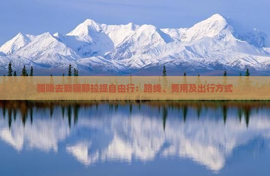 醴陵去新疆那拉提自由行：路线、费用及出行方式