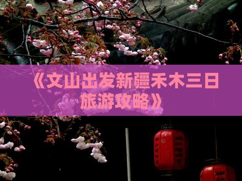 《文山出发新疆禾木三日旅游攻略》