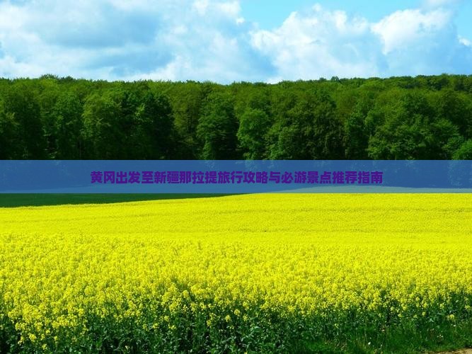 黄冈出发至新疆那拉提旅行攻略与必游景点推荐指南