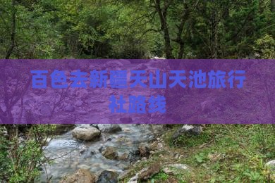 百色去新疆天山天池旅行社路线