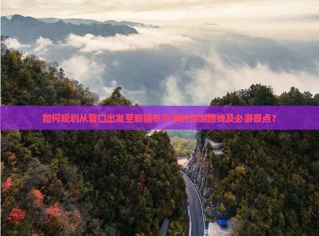 如何规划从营口出发至新疆布尔津的旅游路线及必游景点？