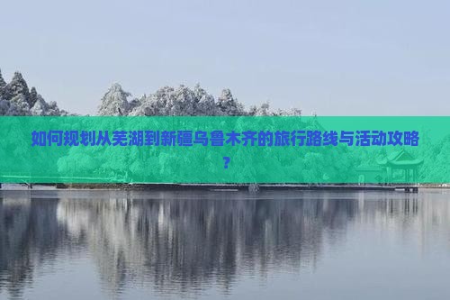 如何规划从芜湖到新疆乌鲁木齐的旅行路线与活动攻略？