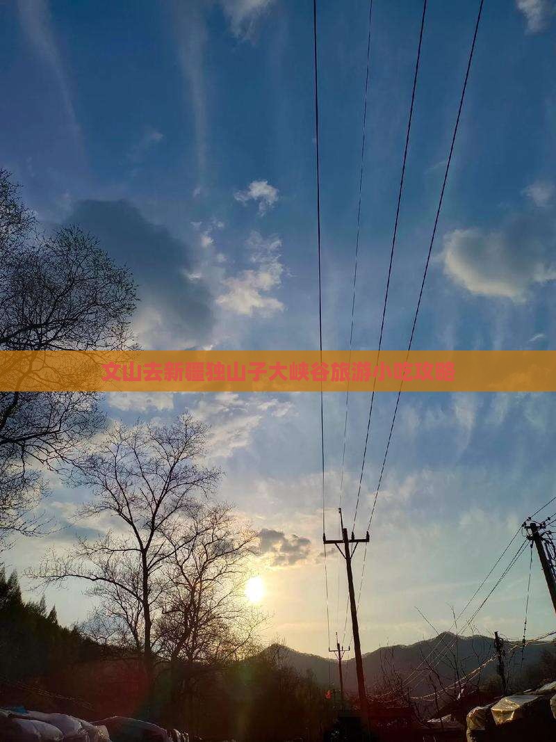 文山去新疆独山子大峡谷旅游小吃攻略