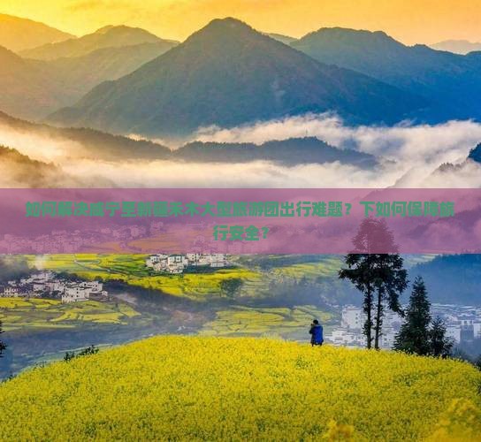 如何解决咸宁至新疆禾木大型旅游团出行难题？下如何保障旅行安全？