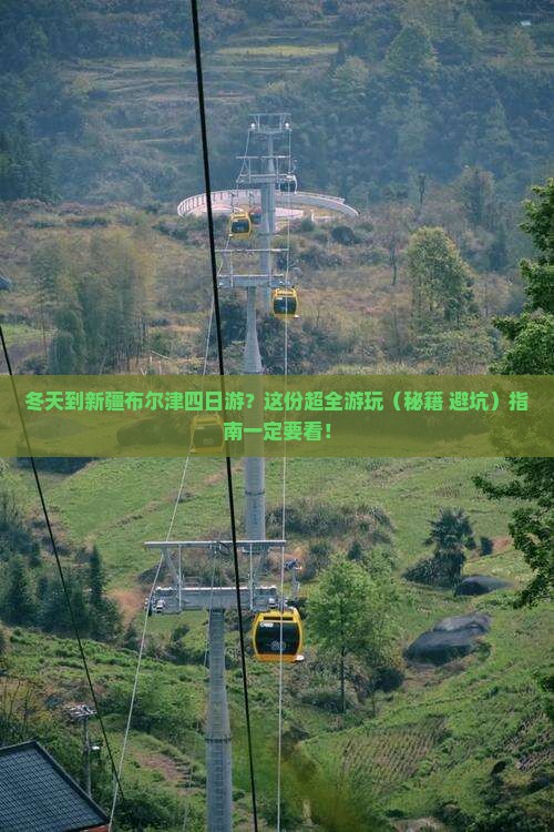 冬天到新疆布尔津四日游