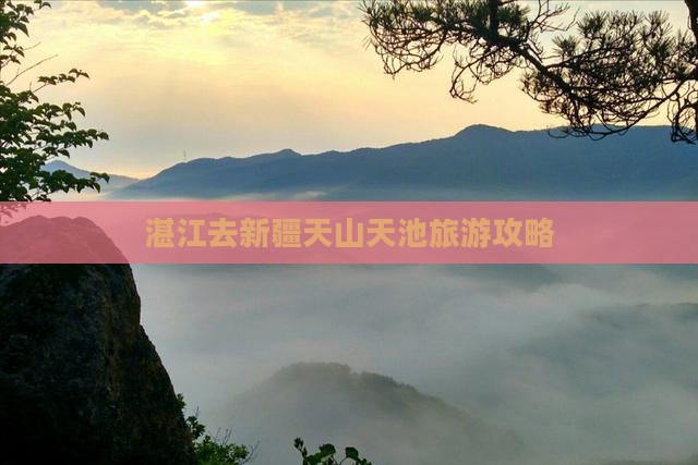 湛江去新疆天山天池门票
