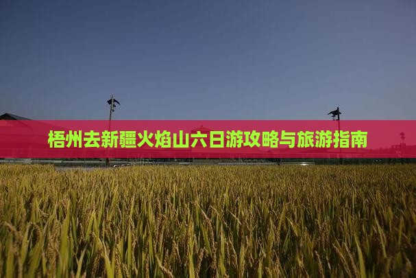梧州去新疆火焰山六日游