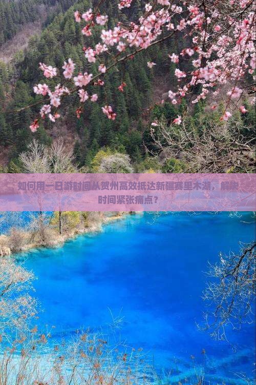 如何用一日游时间从贺州高效抵达新疆赛里木湖，解决时间紧张痛点？