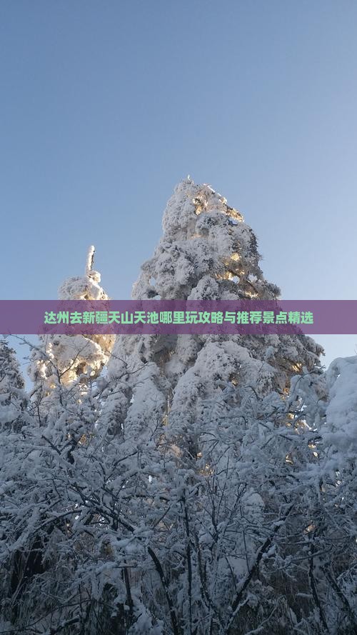 达州去新疆天山天池哪里玩攻略与推荐景点精选