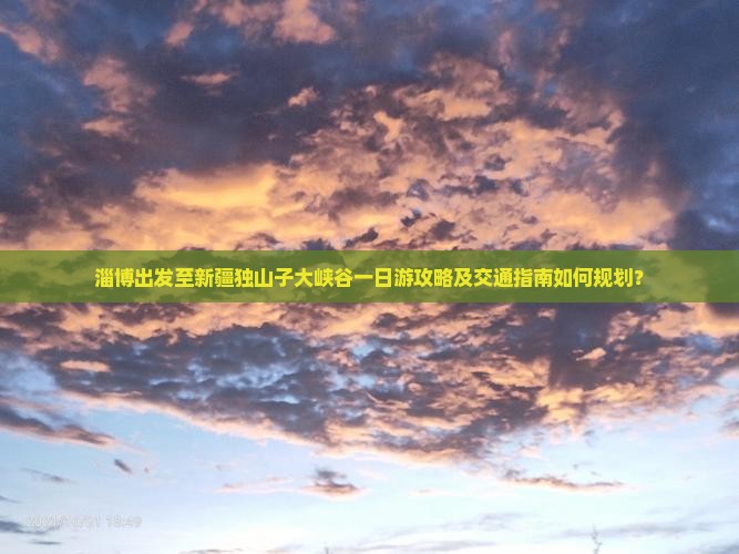 淄博出发至新疆独山子大峡谷一日游攻略及交通指南如何规划？