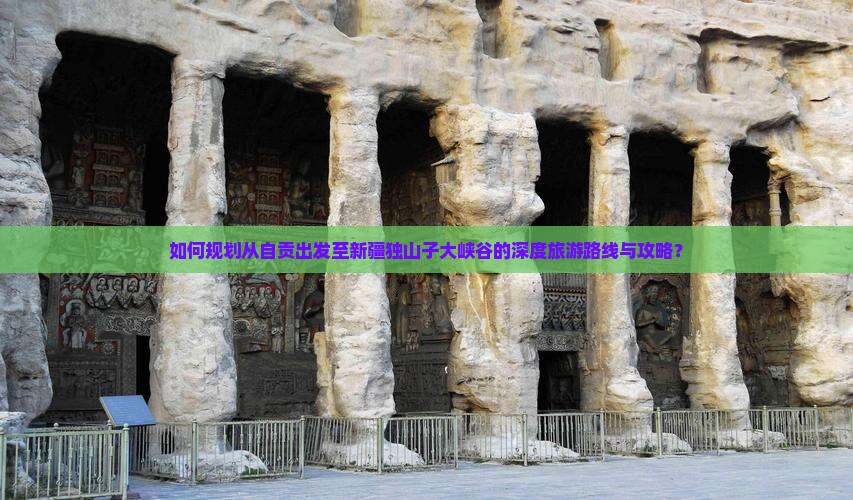 如何规划从自贡出发至新疆独山子大峡谷的深度旅游路线与攻略？