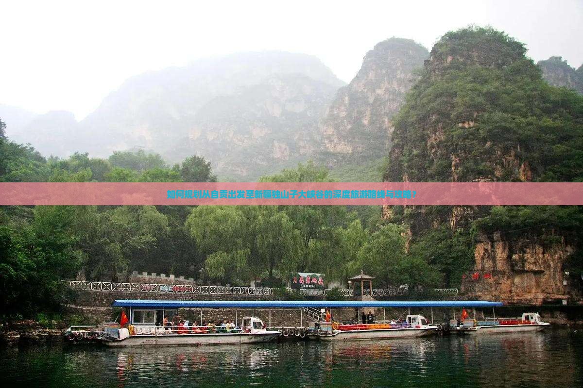 如何规划从自贡出发至新疆独山子大峡谷的深度旅游路线与攻略？