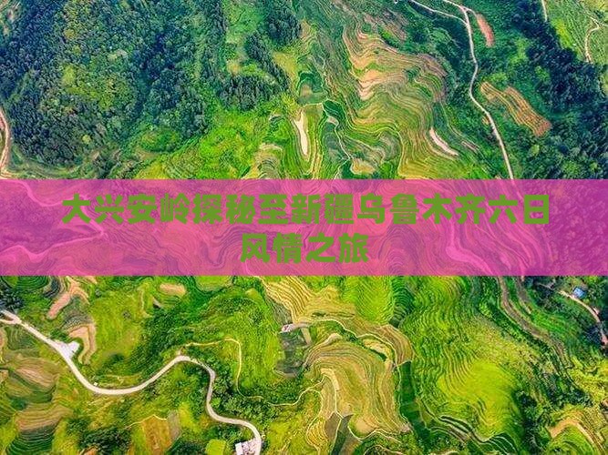 大兴安岭探秘至新疆乌鲁木齐六日风情之旅