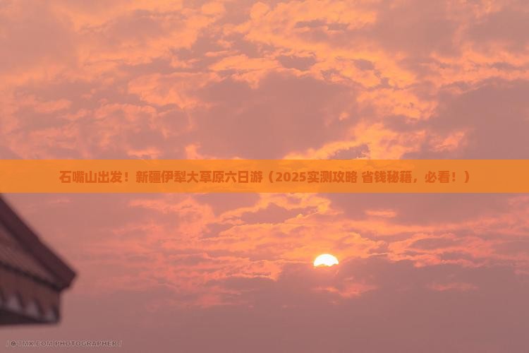 石嘴山去新疆伊犁大草原六日游