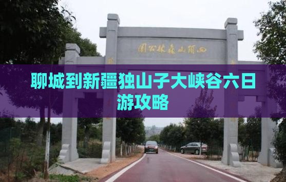 聊城到新疆独山子大峡谷六日游