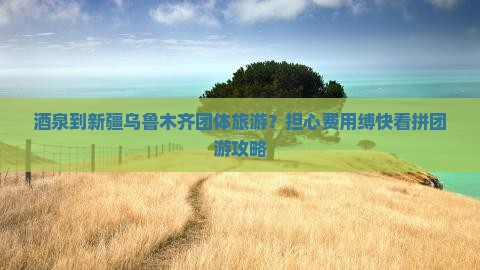 酒泉到新疆乌鲁木齐团体旅游？担心费用缚快看拼团游攻略