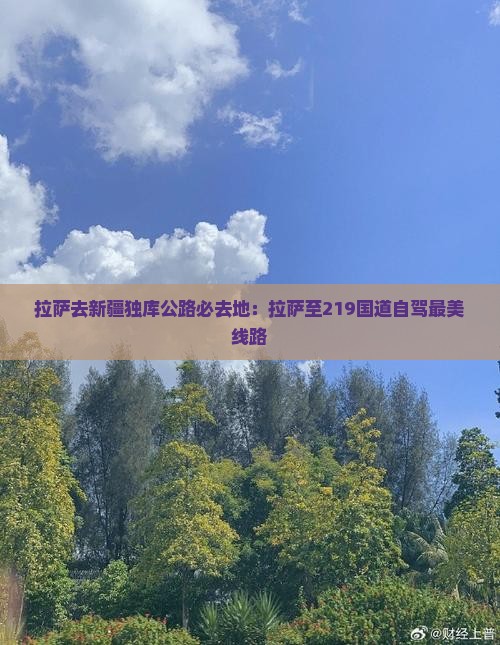 拉萨去新疆独库公路必去地：拉萨至219国道自驾最美线路
