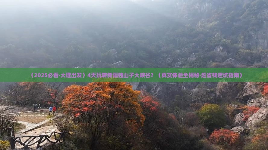 大理到新疆独山子大峡谷四日游
