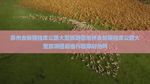 泉州去新疆独库公路大型旅游团