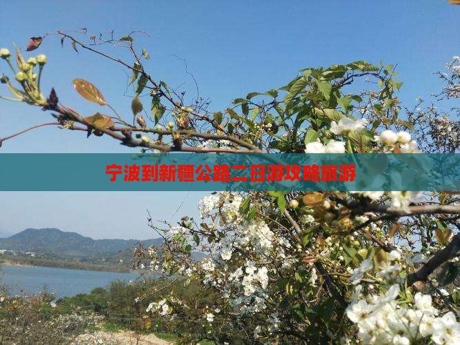 宁波到新疆独库公路二日游