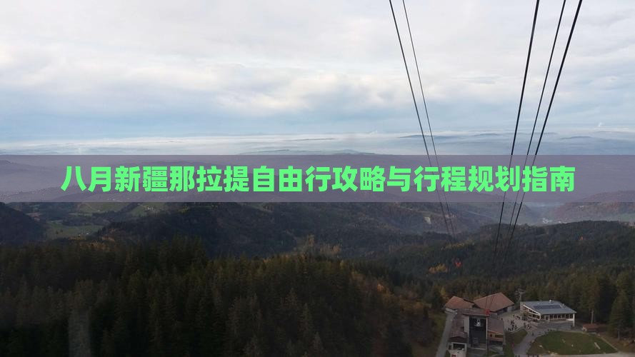 八月新疆那拉提自由行攻略与行程规划指南