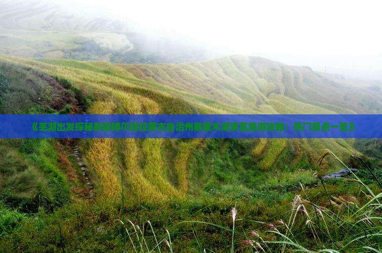 《芜湖出发探秘新疆博尔塔拉蒙古自治州赛里木湖景区旅游攻略：热门景点一览》