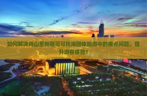 如何解决舟山至新疆可可托海团体旅游中的痛点问题，提升游客体验？