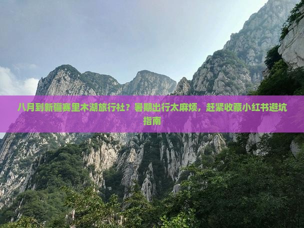 八月到新疆赛里木湖旅行社？暑期出行太麻烦，赶紧收藏小红书避坑指南