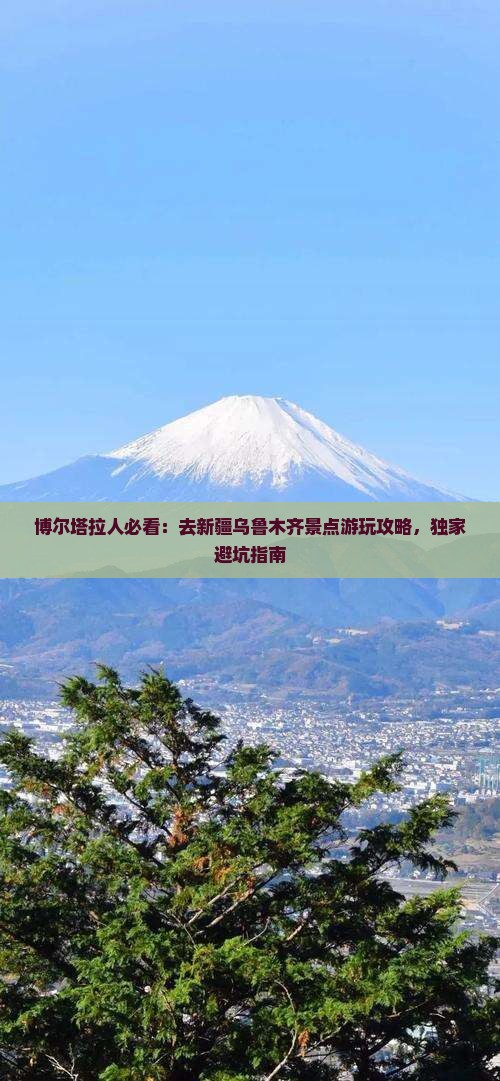 博尔塔拉人必看：去新疆乌鲁木齐景点游玩攻略，独家避坑指南