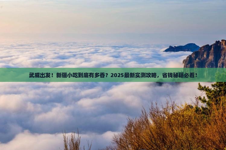 武威去新疆旅游小吃 武威去新疆旅游小吃