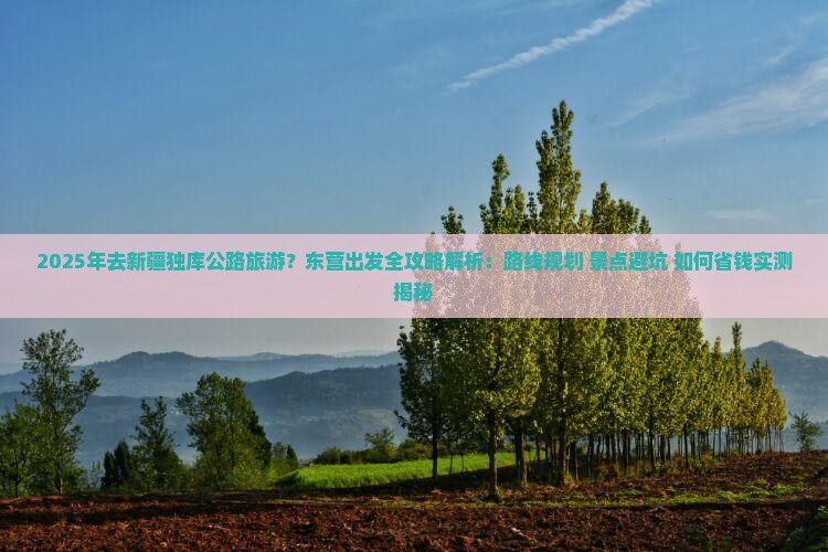 东营去新疆独库公路景点