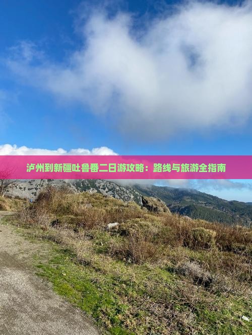 泸州到新疆吐鲁番二日游