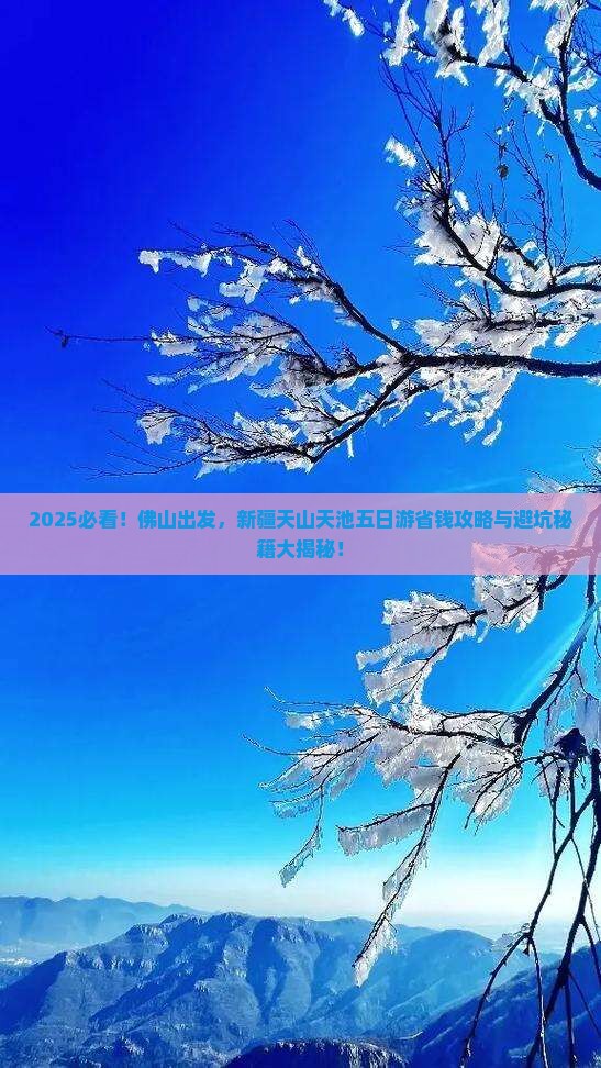 佛山到新疆天山天池五日游