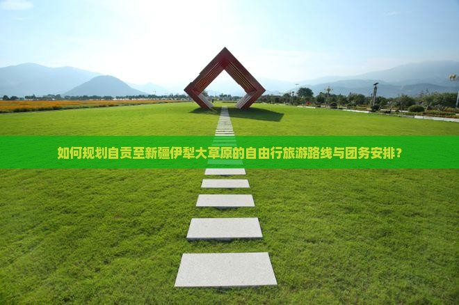 如何规划自贡至新疆伊犁大草原的自由行旅游路线与团务安排？
